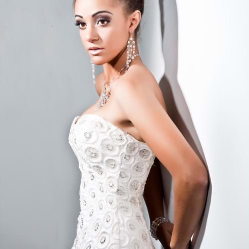 Andrea Agosta Designer Jewellery worn by Victorian State Finalist - Miss Universe
