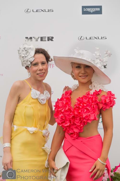 Andrea Agosta Designer Jewellery worn by Designer Lucy and Model Cindy