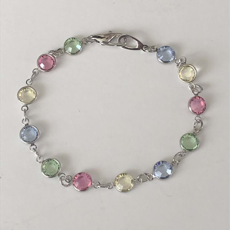 Never let anyone dull your sparkle charm bracelet by Andrea Agosta Designer Jewellery